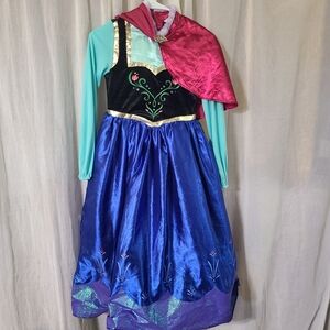 Frozen Anna Dress w/ Shawl Size Child 9/10
